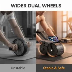 3 IN 1 Core Workout Ab Roller - Thumbnail Image 4