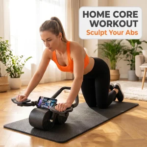 3 IN 1 Core Workout Ab Roller - Thumbnail Image 5