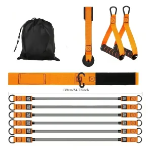 Resistance Strap With Handle - Thumbnail Image 2