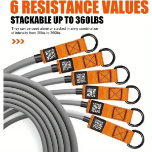Resistance Strap With Handle - Thumbnail Image 3