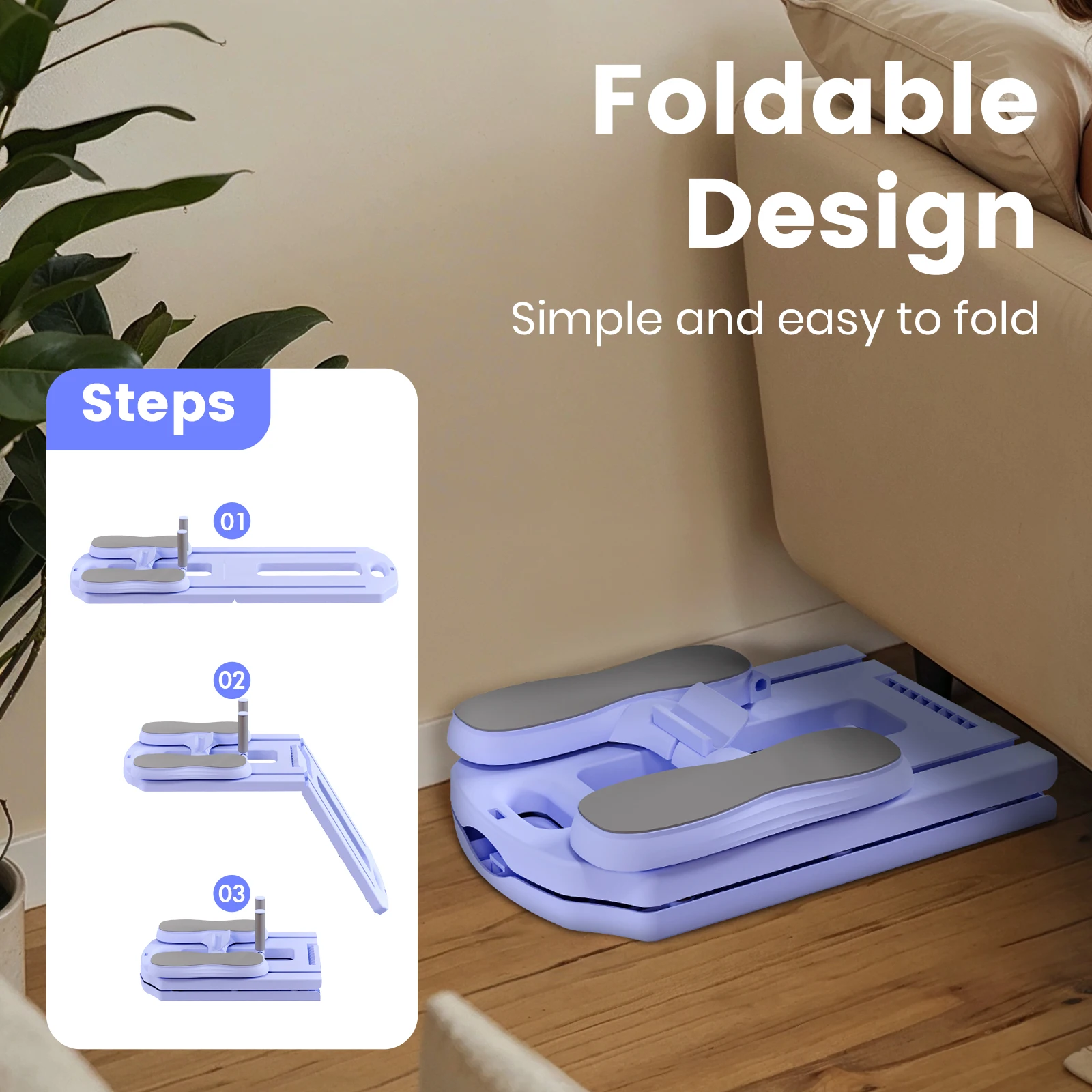 5-in-1 Foldable Pilates Abs Board - Image 4