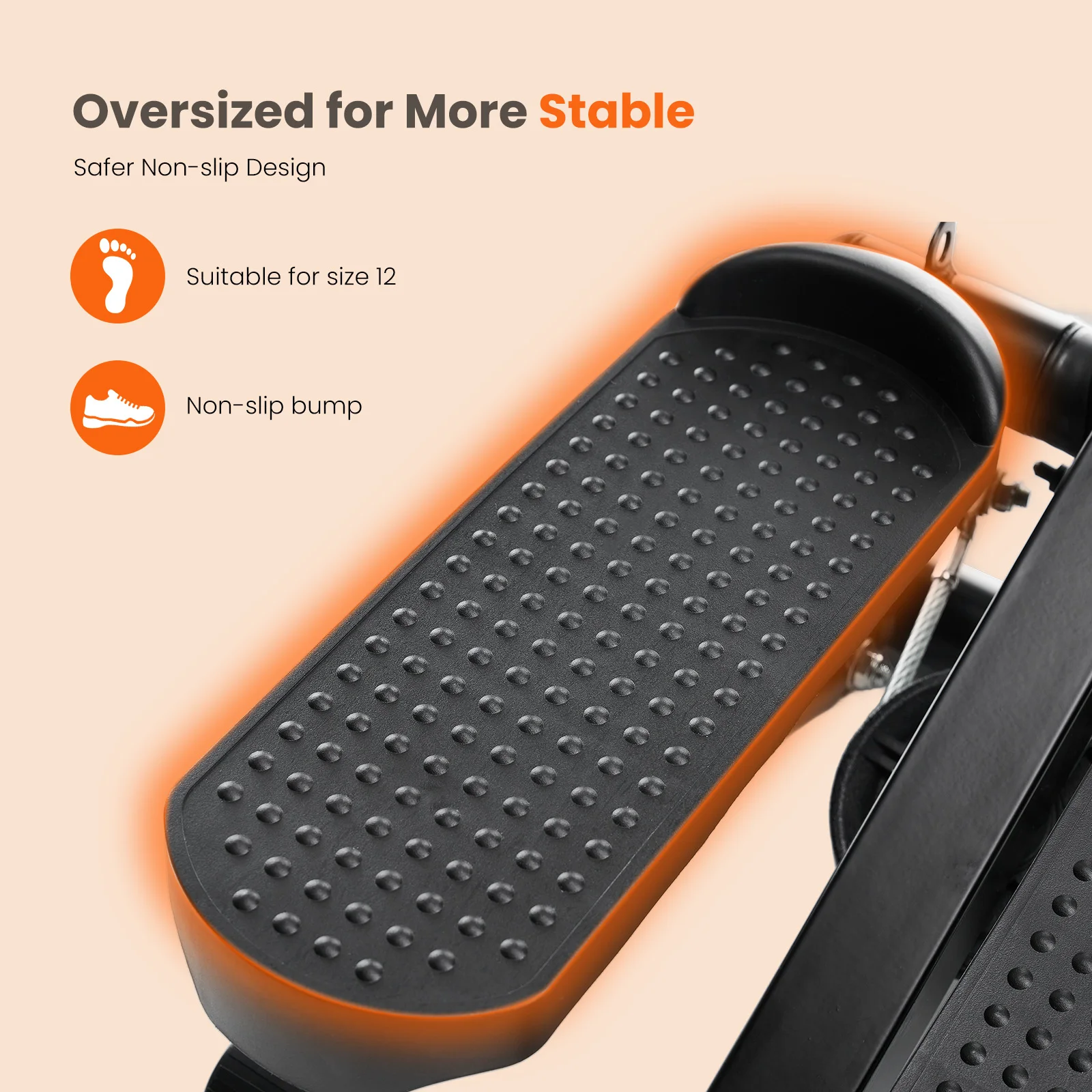 Mini Stepper with Resistance Bands - Image 5