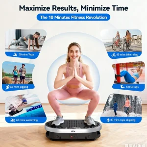 Vibration Plate Exercise Machine - Thumbnail Image 2