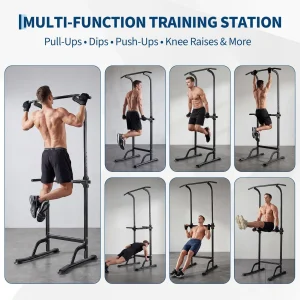 Power Tower Pull Up Dip Station - Thumbnail Image 3