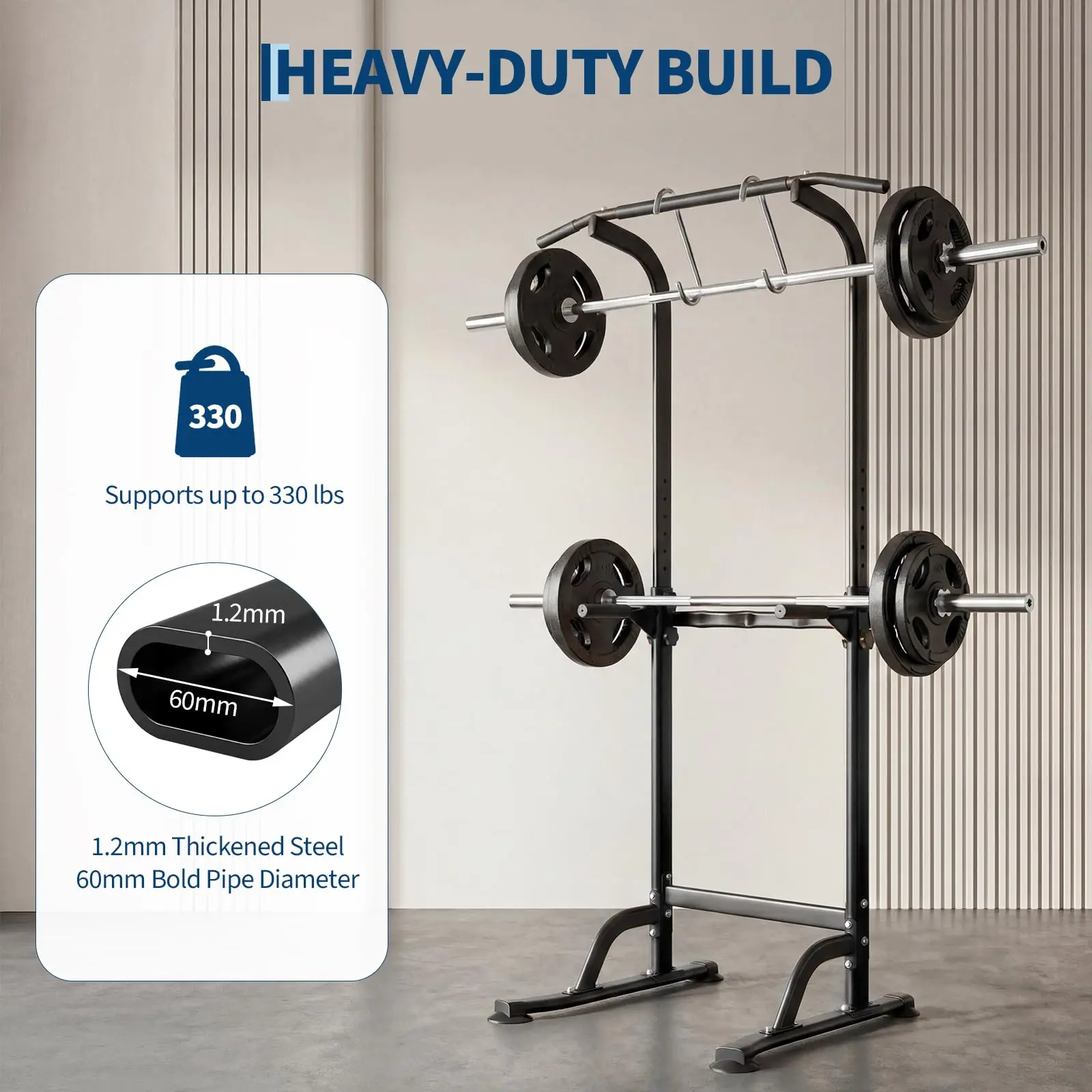 Power Tower Pull Up Dip Station - Image 2
